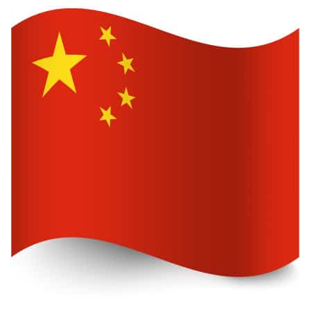 Abbildung Flagge China