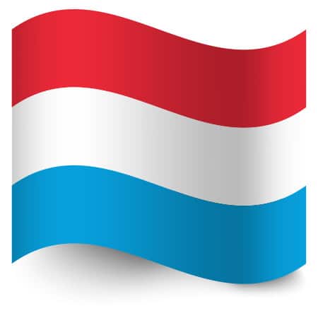 Abbildung Flagge Luxenburg