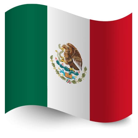 Abbildung Flagge Mexico