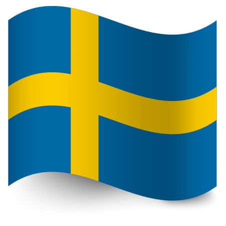 Abbildung Flagge Schweden